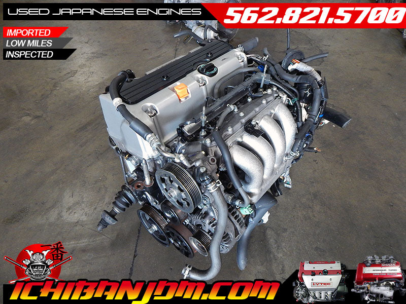 Honda Accord 03-04-05-06-07 K24A4 2.4L i-Vtec Jdm Engine K24A8 K24A Low Miles #2