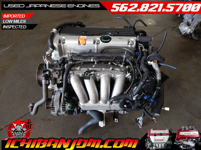 2003-2004-2005-2006-2007 Honda Accord K24A4 2.4L i-Vtec Jdm Engine K24A8 K24A