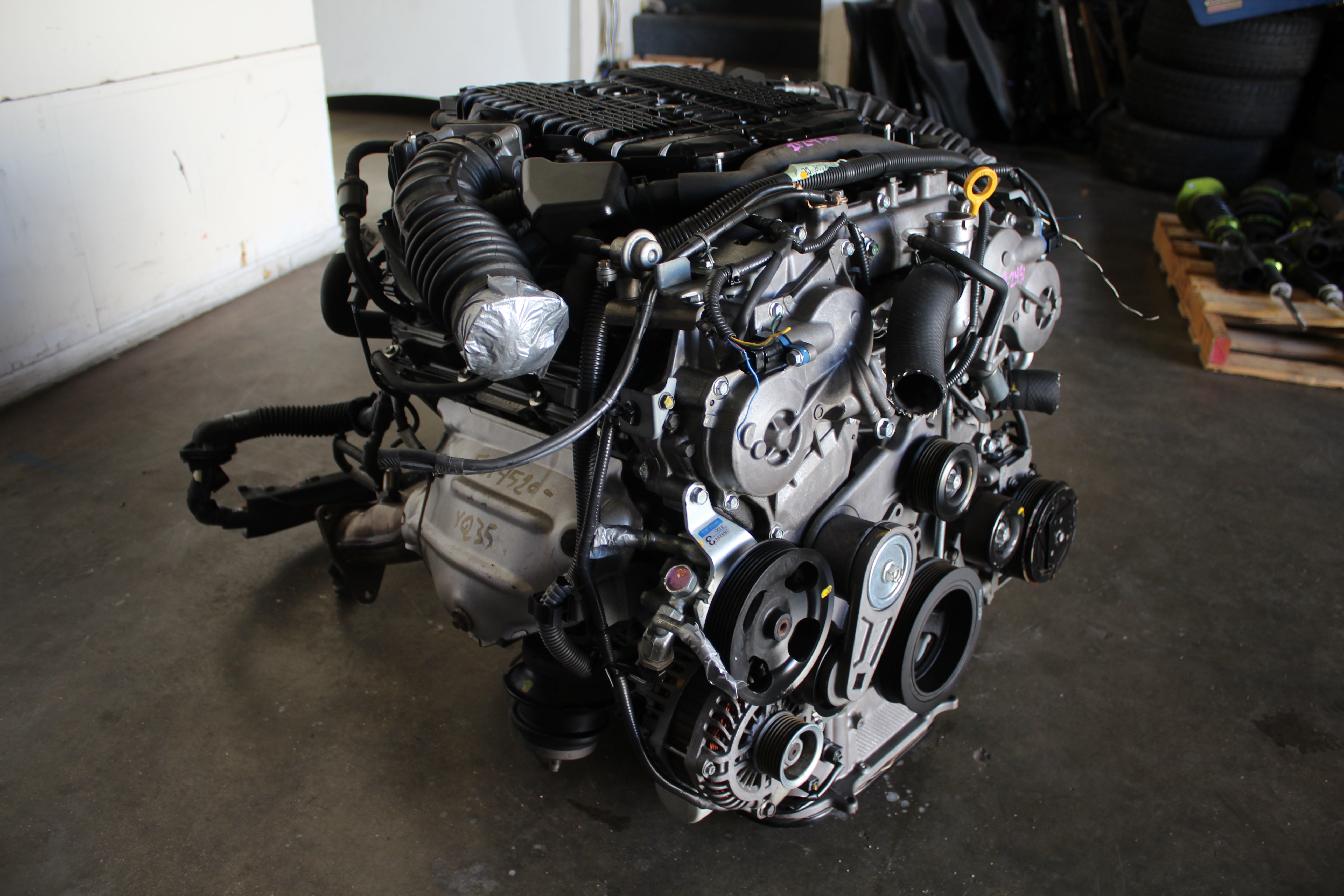 2008-2013 Nissan 370Z Motor JDM Engine VQ37 3.7L V6 G37 M37