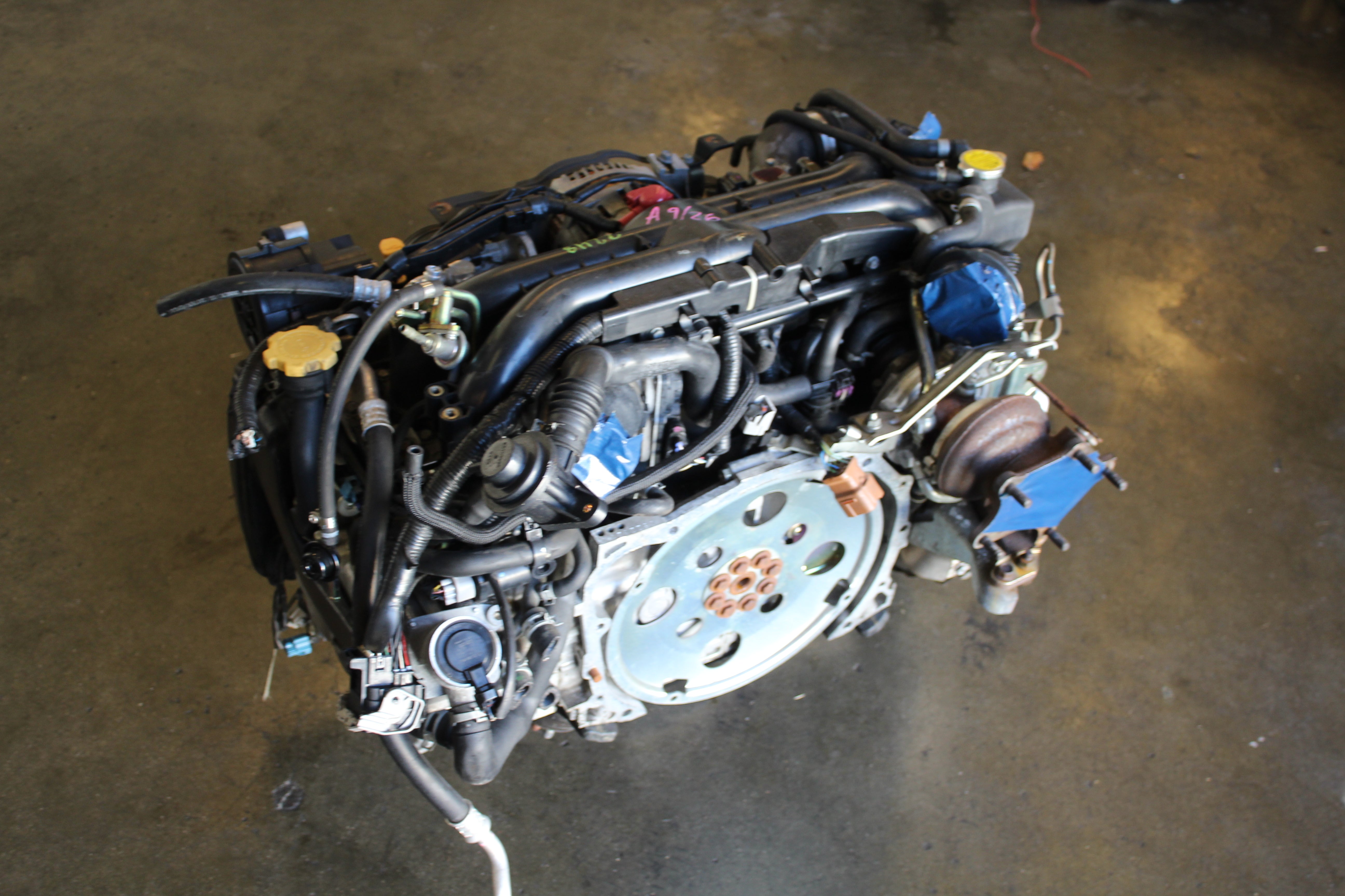 JDM 07 12 SUBARU IMPREZA WRX TURBO EJ20X MOTOR  REPLACEMENT FOR EJ25 EJ255