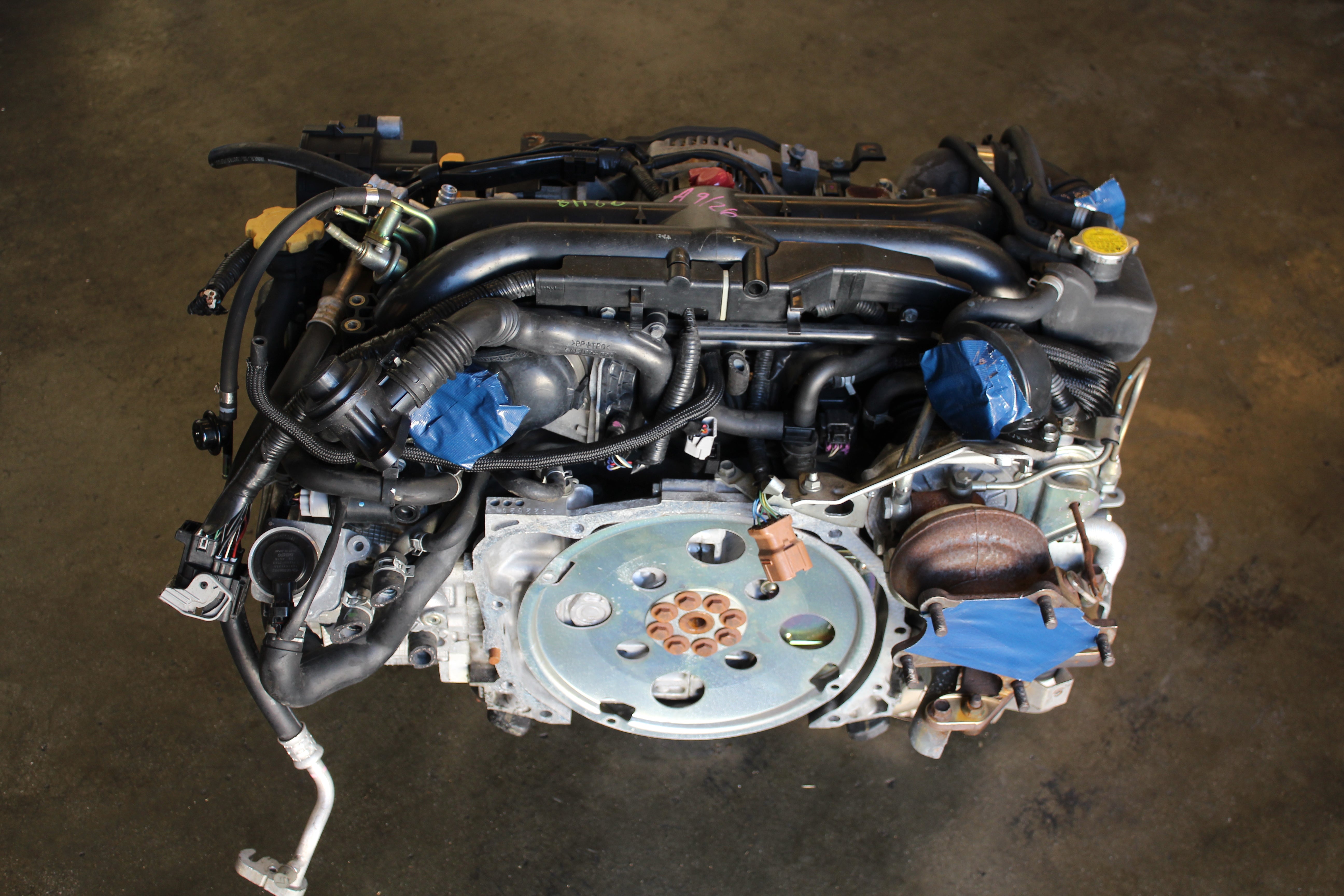JDM 07 12 SUBARU IMPREZA WRX TURBO EJ20X MOTOR  REPLACEMENT EJ25 EJ255 07-09