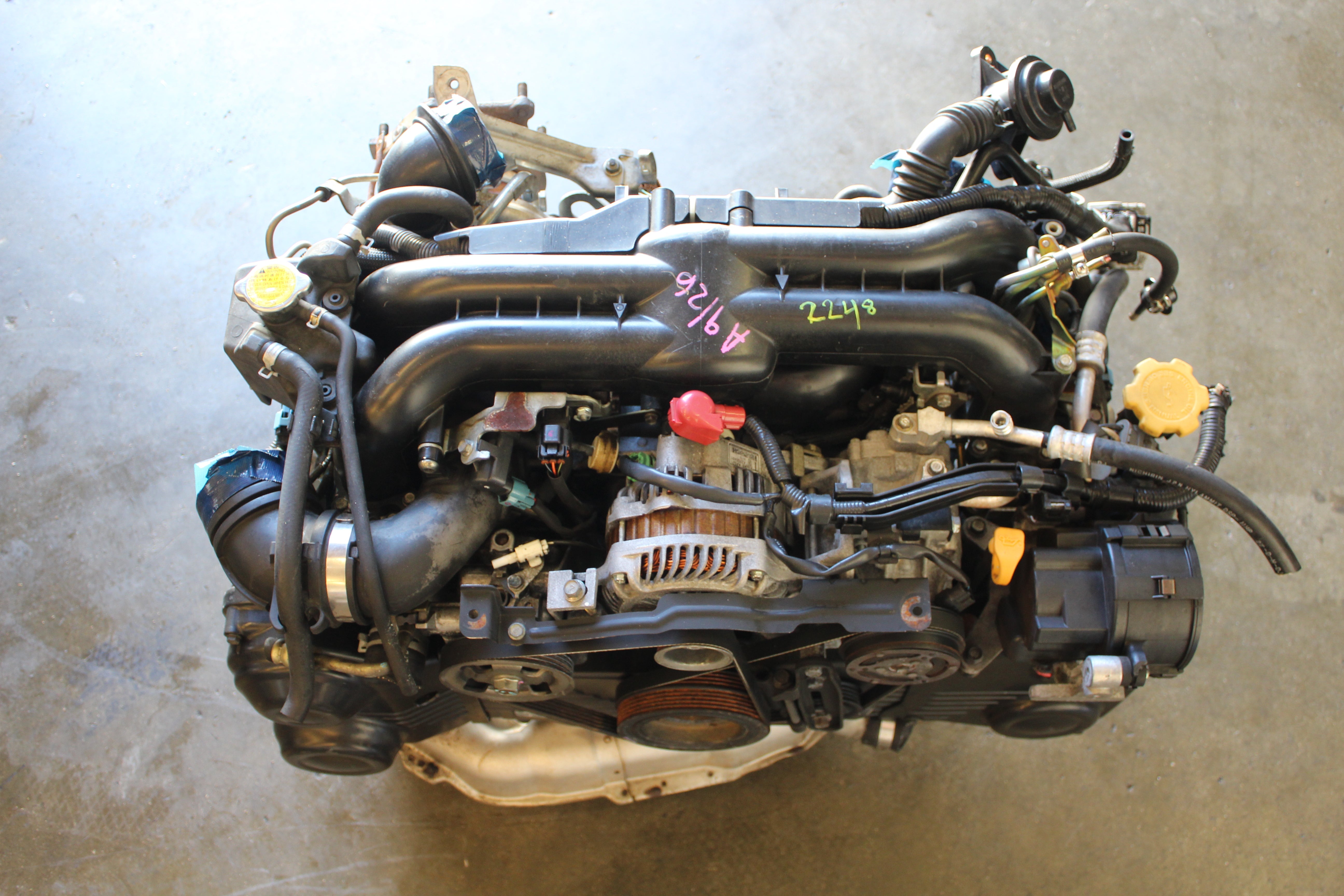 06 12 Subaru Legacy GT Turbo EJ20X 2.0L Motor Replaces EJ25 EJ255 Engine JDM